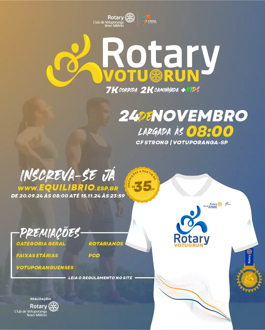 ROTARY VOTU RUN - VOTUPORANGA-SP - 2024