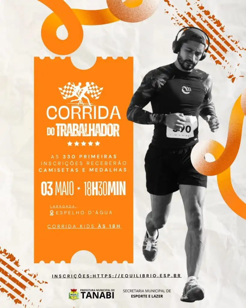 23ª CORRIDA PEDESTRE DO TRABALHADOR DE TANABI 2025