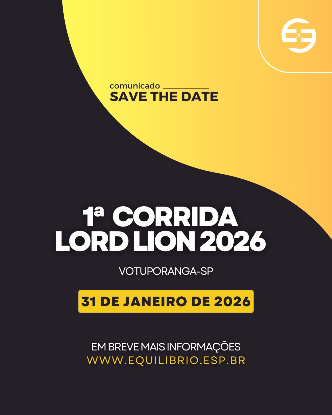 1ª CORRIDA LORD LION - VOTUPORANGA-SP