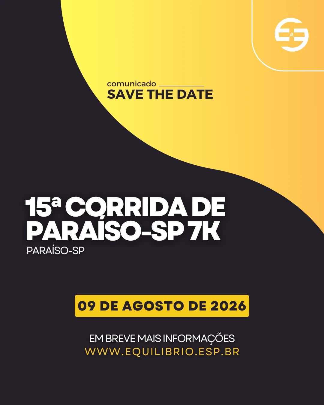 15ª CORRIDA DE PARAÍSO-SP