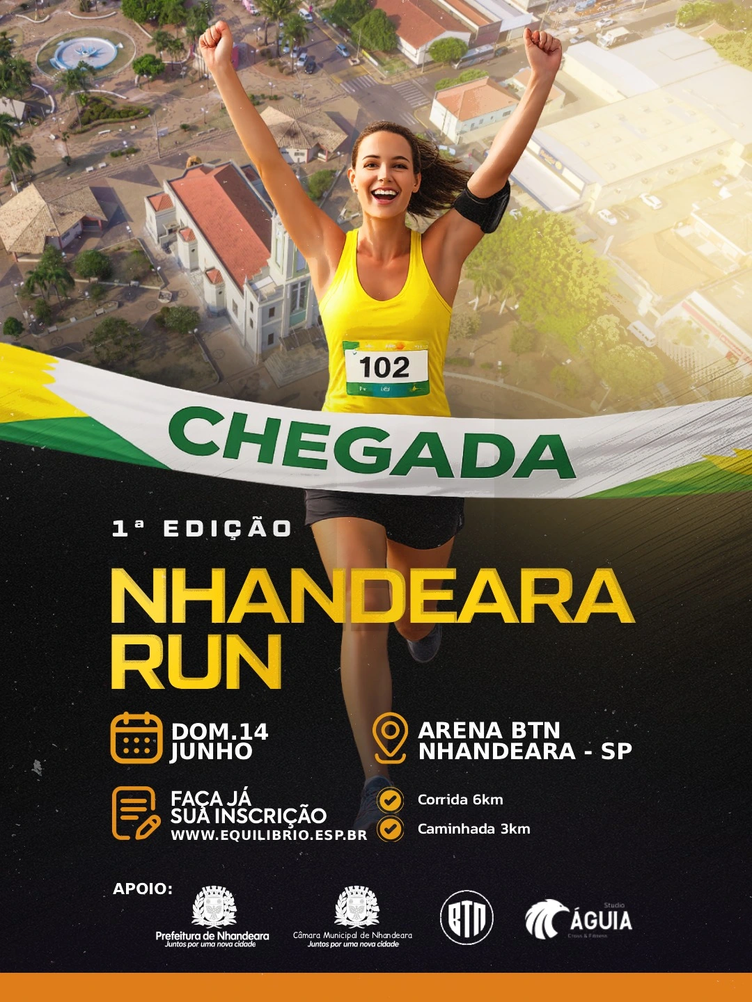 1ª NHANDEARA RUN MOVIMENTE-SE 2026