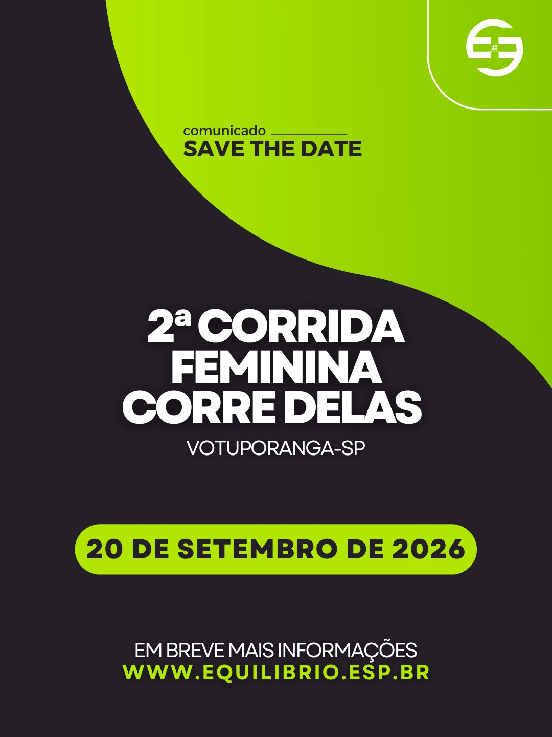 2ª CORRIDA FEMININA CORRE DELAS 2026