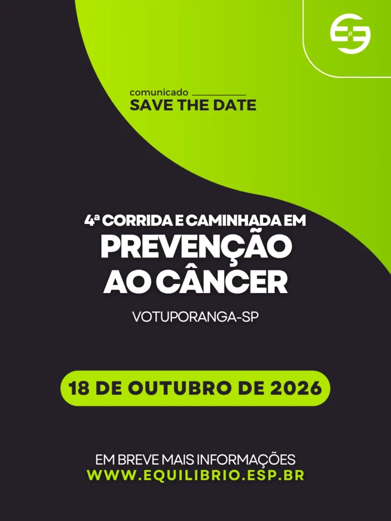 4ª Corrida e Caminhada em Prevenção ao Câncer 2026