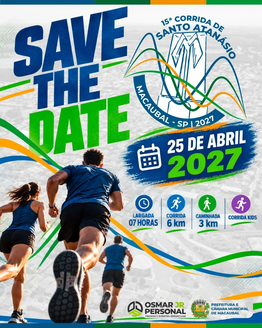 15ª CORRIDA DE SANTO ATANASIO - MACAUBAL-SP